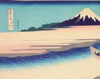f21081301〇浮世絵 大錦 伝統芸術 手摺木版 北斎画 北斎 富嶽三十六景 武州 玉川 報道出版 平成５年〇和本古書古文書