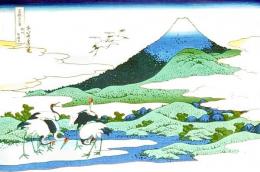 f21081312〇浮世絵 大錦 伝統芸術 手摺木版 北斎画 北斎 富嶽三十六景 相州 梅沢左 報道出版 平成５年〇和本古書古文書