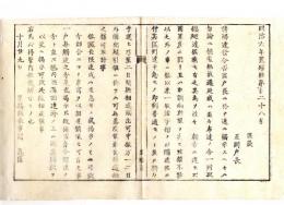 N24090105○明治布告布達 諸触達発令否区戸長の取扱に付 至急のものは即刻、普通のものは二日で触れ出すべし 〇明治６年 置賜県権令関義臣 ○和本古書古文書