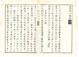 N22042004〇ディジタルPDF和本JPEG版 東京城日誌 明治元年戊辰(1868年)第10号,第11号,第12号,第13号 17丁＋9丁＋6丁＋9丁〇和本古書古文書