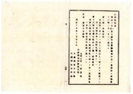 N24090138○明治布告布達 売薬規則中第2・16条へ但書追加 2カ所以上で調製する時の免許鑑札の数○明治15年 太政大臣 栃木県 ○和本古書古文書

