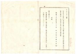 N24090631〇明治布告布達 本県小学校試験規則第8条但書を追加 但し学務担任の郡書記及び学務委員と協議の上施行 ○明治１６年 栃木県令藤川為親 栃木県○和本古書古文書

