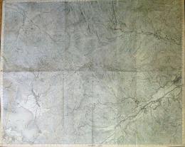 f24101701〇古地図 二万五千分一地形図 甲府付近 小沼 大正１４年〇和本古書古文書