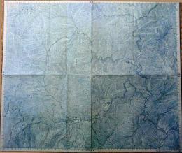 f24101710〇古地図 五万分一地形図 日光近傍 川治 昭和２年〇和本古書古文書