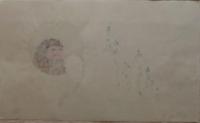 f19120614〇絵入彩色肉筆画 川柳 狂歌 道歌 導歌 画賛 戯画〇７転び ８起をしても 人は唯 尾の座りが大事なりけり〇和本 古書 古文書

