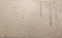 F19120644〇絵入彩色肉筆画 川柳 狂歌 道歌 導歌 画賛 戯画 明治年代〇世の中は 何のへちまと思えども ふらふらしては 暮らされもせず〇和本 古書 古文書

