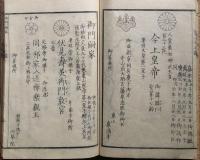 f24101807〇慶応新刻雲上示正鑑  乾巻 １冊 弘前藩所持品 明治元年〇和本古書古文書
