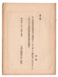 N24102177〇明治布告布達　明治11年度(明治11年7月より同12年6月迄)公立師範学校補助金 金7万円配布 ○明治１１年 文部大輔田中不二麿 文部省達○和本古書古文書
