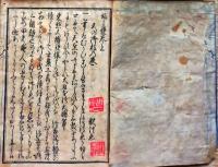f241113133〇ふみ読 書鏡 上中下巻 １冊合本 釈法忍 １冊 宝暦８年(1758年)〇和本古書古文書