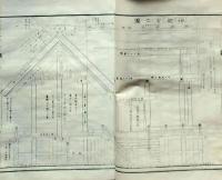 f24111906〇新撰雛形 工匠技術之懐 ３編 １冊 宮拝殿舎屋楼回廊之部 河合信次著 明治15年〇和本古書古文書