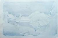 f24120116〇手摺彩色木版画 東海道五十三次 蒲原宿 保永堂版 悠々洞版 広重 複刻昭和年代 状態摺共特上〇和本古書古文書