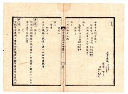 N24112156○明治布告布達 明治５年壬申 太政官布告第９号 従前の制服を廃止し非常の節も平常の通り勝手たるべし ○布告全書 ○和本古書古文書
