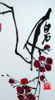 f20120101〇斉白石画集全２２枚中の１枚 彩色木版図 木版水印画 栄宝斎新記 1952年〇和本古書古文書