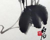 f20120121〇斉白石画集全２２枚中の１枚 彩色木版図 木版水印画 栄宝斎新記 1952年〇和本古書古文書