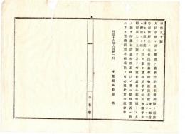 N24121652○明治布告布達 明治１６年　人民私費を以て架設の橋梁道路等 郵便局発行の印鑑所持の郵便脚夫並に郵便物集配人には賃銭請求を禁止 千葉県令柴原和 ○千葉県布達 ○和本古書古文書
