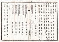 N24121677○明治布告布達 明治１２年　国立銀行６行設立 山形県第百二十五,高知県第八十九,大阪府第百三十,熊本県第百三十五,堺県第百三十一,大阪府第百二十一国立銀行 大蔵卿大隈重信 ○大蔵省布達 島根県○和本古書古文書