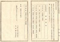 24122156○明治布告布達 明治１５年　裁判所管轄表(明治14年第53号布告)中 東京始審裁判所管内の各治安裁判所の管轄区画表を廃止改定 別表 ○太政官布告 栃木県○和本古書古文書
