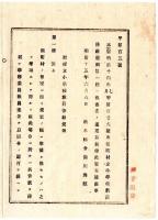 N25010615○明治布告布達 明治１５年　本件町村立小学校教員俸給規則第一条へ但書追加  但町村の景況により規定の額に準拠し難き場合 栃木県令藤川為親○栃木県布達○和本古書古文書
