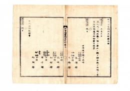 N25010689○明治布告布達 布告全書明治５年 ○よ石(よせき)を調合した鼠取蠅取薬の売買を禁止す※「よせき」の「よ」の字は「與」の下に「石」 砒素を含み猛毒 ○太政官布告 ○和本古書古文書
