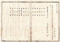 N25011613○明治布告布達 明治１４年　本県分課改定 八課(調査会計租税他）二科(記録,地租改正) 警察三署(本署,署,分署) 監獄(本署支署) 茨城県令人見寧 ○茨城県布達 ○和本古書古文書
