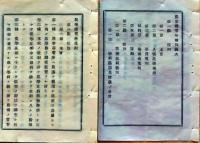 f25011904〇明治布告布達 農事講習所規則  第１条～第３７条  明治１５年〇和本古書古文書