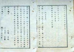 f25012505〇太政官日誌 明治５年壬申 第５号〇大津県を滋賀県と改称  大鳥圭介任免   〇和本古書古文書