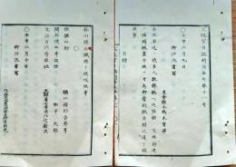 f25012511〇太政官日誌 明治５年壬申 第１１号〇渋沢栄免本官  大阪京都鉄道敷設 〇和本古書古文書