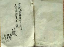f25012908〇古文書 地所取調書 入間建 埼玉県 明治５年〇和本古書古文書