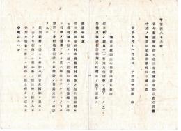 N25020178〇明治布告布達 明治９年 地位等級調査心得書中 更正追加 第三条の標目一等地比較調査とあるを一等地及四隣村接続地比較と更正 ほか 千葉県令柴原和○千葉県布達○和本古書古文書
