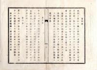 N25020604〇明治布告布達 明治６年　地所質入書入規則 13ヶ条  (土地担保金融に関する法令として) 明治5年田畑永代売買解禁に付制定 太政官 ○太政官布告 栃木県 ○和本古書古文書
