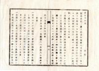N25020605〇明治布告布達 明治６年 ○太政官布告 宣命を御祭文と改称 ○大蔵省布 達証券印紙売捌所看板雛形を定め官費製造下渡 ○栃木県 ○和本古書古文書
