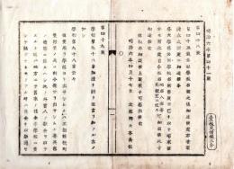N25020609〇明治布告布達 明治６年 文部省布達４件・公私学校地人名等を以て校名に任ず・小学用教科書３丁・神官僧侶学校設立学制に拠る許可を受く可 ○文部省 栃木県○和本古書古文書