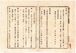 N25020629〇明治布告布達 明治１４年 司法省布達2件①治罪法第315条裁判言渡の謄本を求る者費用上納額②大審院諸裁判所所属代言人規則５カ条 司法卿大木喬任 ○栃木県 ○和本古書古文書
