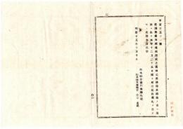 N25020653〇明治布告布達 明治１５年 ○薬舗薬商取締規則9カ条 薬舗試験規則13カ条定む 薬舗＝医師の処方薬調製 薬商＝諸薬品売買 栃木県令藤川為親○栃木県布達 ○和本古書古文書