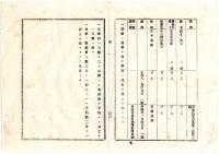 N25020654〇明治布告布達 明治１５年 ○小学校教員免許状授与規則中 各等科試験課程を改正 初等中等高等の三等科試験課程表 栃木県令藤川為親○栃木県布達 ○和本古書古文書
