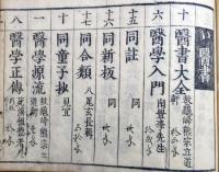f25022101〇新増書籍 第２巻 １冊 儒書 医書 伊呂波引の出版書目録 京都八尾市兵衛 天和元年(1681年)〇和本古書古文書