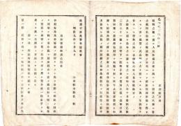 N25020676〇明治布告布達 明治９年 ○地位等級調査心得書 全15丁 各村地位等級調査方法及其他の順序調査すべし 連区内村位等級を議する事 栃木県令鍋島幹○栃木県布達○和本古書古文書
