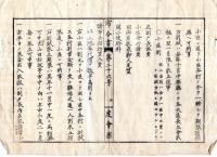 N25030145〇明治布告布達 明治６年 民費割賦取立規則 全7丁及書式雛形7丁制定 其部類を管内割小区割一村割、割賦法を地券代価割ほか三つに定 ○度会県布令書○和本古書古文書
