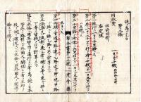 N25030148〇明治布告布達 明治６年 訴訟入費償却規則制定（例言・本規則は明治5年司法省第17条と此を朱書き訂正した31号及本年84号を合わせ一冊とす）司法卿江藤新平○司法省布達 度会県布令書○和本古書古文書
