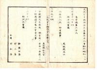 N25030628○太政官日誌 明治３年庚午第２８号 7月○米沢藩へ雲井龍雄増岡謇吉(けんきち)差出命令○大友帝,廃帝,九条廃帝の三帝御奉諱御祭典○華頂宮メリケン国勤学仰付○和本古書古文書
