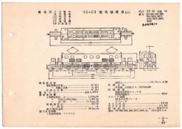 N25040645○電気車型式図集抜粋 国鉄電気機関車　２Ｃ＋Ｃ２電気機関車 型式ＥＦ５８ 製造所日立製作所ほか 製造初年昭和２１年　発行所電気車研究会○和本古書古文書
