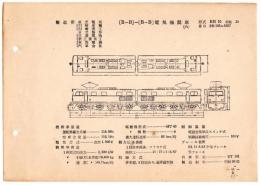 N25040648○電気車型式図集抜粋 国鉄電気機関車　［Ｂ－Ｂ］－［Ｂ－Ｂ］電気機関車(旧) 型式ＥＨ１０ 製造所日立製作所ほか 製造初年昭和３０年　発行所電気車研究会○和本古書古文書
