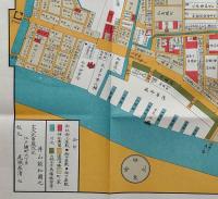f25032078〇復刻版 浅草御蔵前辺図 文久元年 台東区の一部 江戸切絵図 尾張屋版 人文社 日本地図選集社〇和本古書古文書