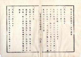 N25040906○官途必携 附録巻之四 ○布令 戊辰11月 来る18日は新嘗祭人民慎む可 江戸を東京と改称に付地図書籍の地名変更を触べし 角力芝居等の場所へ帯刀し木戸銭遣わさず暴威を奮うを禁ず 空米取引禁止再達○和本古書古文書