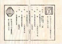 N25040920○官途必携 附録巻之五 ○規則 明治3年 川船改極印并公役永銭定法 川船の儀船税取立に付極印改め打遣 極印イラスト入り全６丁○和本古書古文書