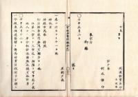 N25040929○官途必携 附録巻之一 ○貫属 明治4年 市中両替商へ歳末資金30万両貸渡 隠居家督御暇抱替願案 病死届急養子願差出方○和本古書古文書 
