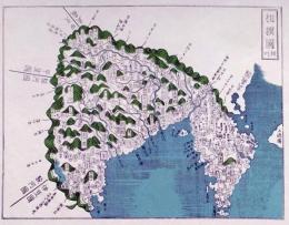 f25040923〇複製印刷 大日本総界略図  相模国 神奈川県 元治二年銅鐫大日本国細図  人文社 昭和４４年 〇和本古書古文書