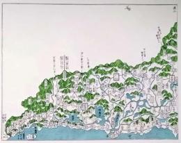 f25040949〇複製印刷 大日本総界略図  越後国 新潟県 元治二年銅鐫大日本国細図  人文社 昭和４４年 〇和本古書古文書