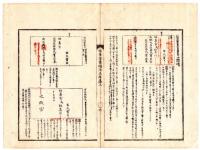 N25041610○明治布告布達 布告全書明治５年第２ 外史局編纂○旧藩が適宜士卒の家族等へ付与した給禄終身扶持を廃す○宣旨書式改定太政官布告○和本古書古文書