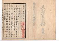 N25042106○太政官日誌 明治元年戊辰8月 第５２〇布告6件 軍用艦船借上 兵学校開黌 大坂銅会所を鉱山局と改称 丁銀豆板銀届出の事 諸国税法の事 三位局*の事 和本古書古文書